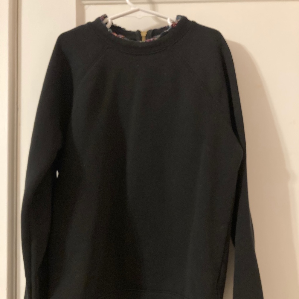 Black JCrew sweatshirt